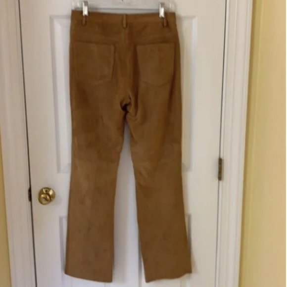 Brooks Brothers Vintage Tan Suede Pants - Picture 2 of 3